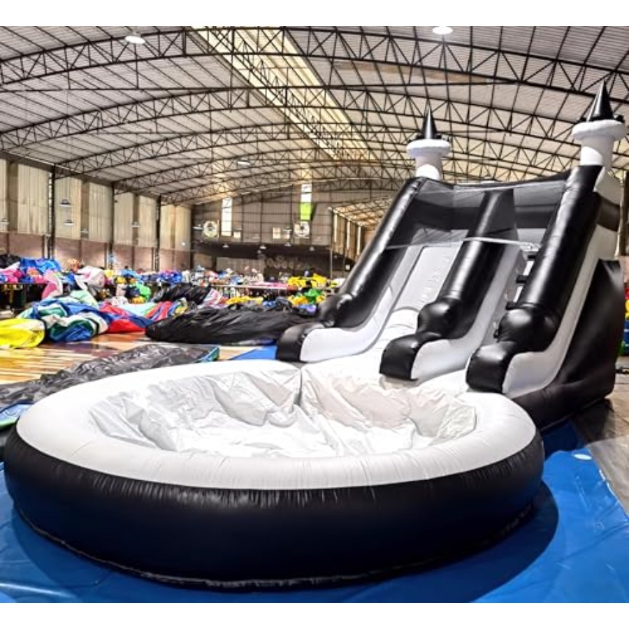 Kids Outdoor Pool - Backyard outdoor inflatable water slide for
