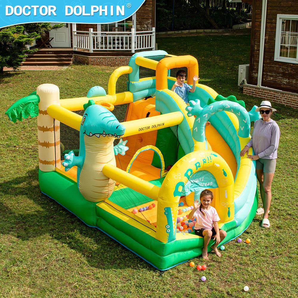 Kids Outdoor Bounce House - Dinosaur Inflatable Bounce House, Small Kids
