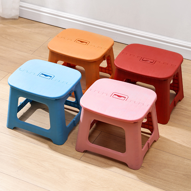 Kids Outdoor Wagon - Japanese-style Portable Household Folding Stool Kids