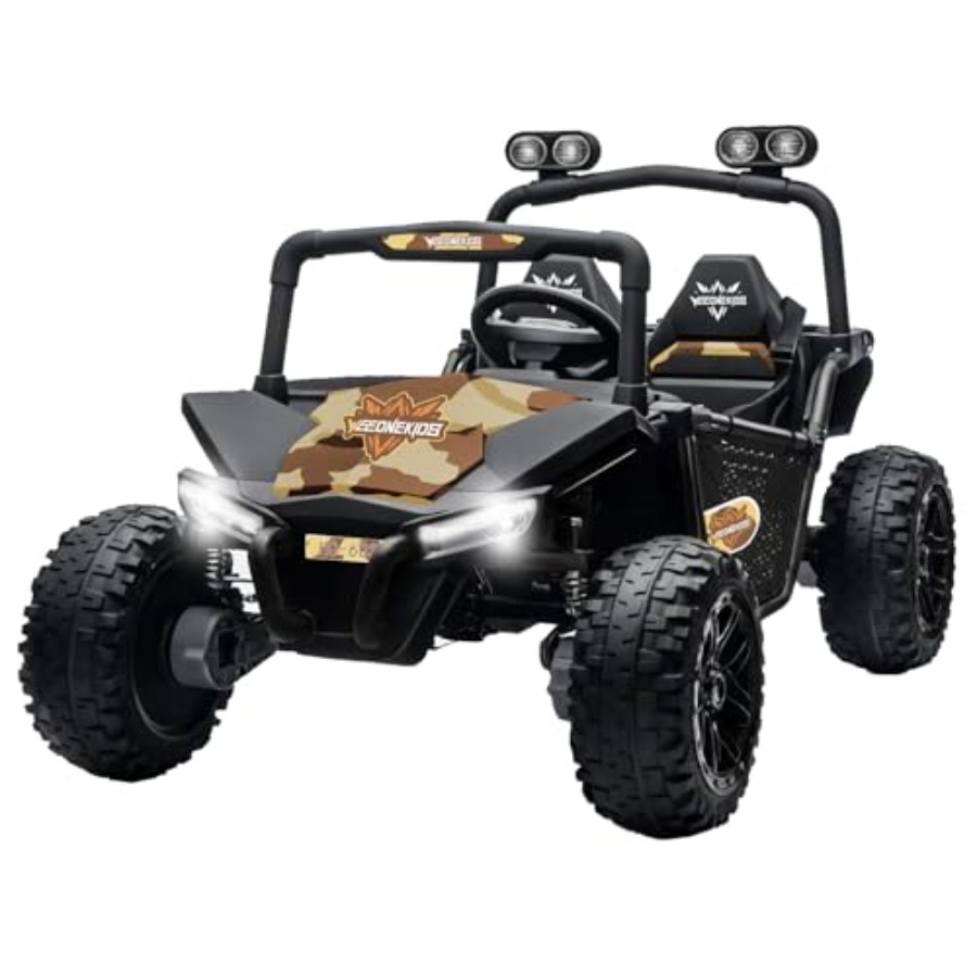 Kids Outdoor Electric Car - Outdoor race truck ride-on toy for