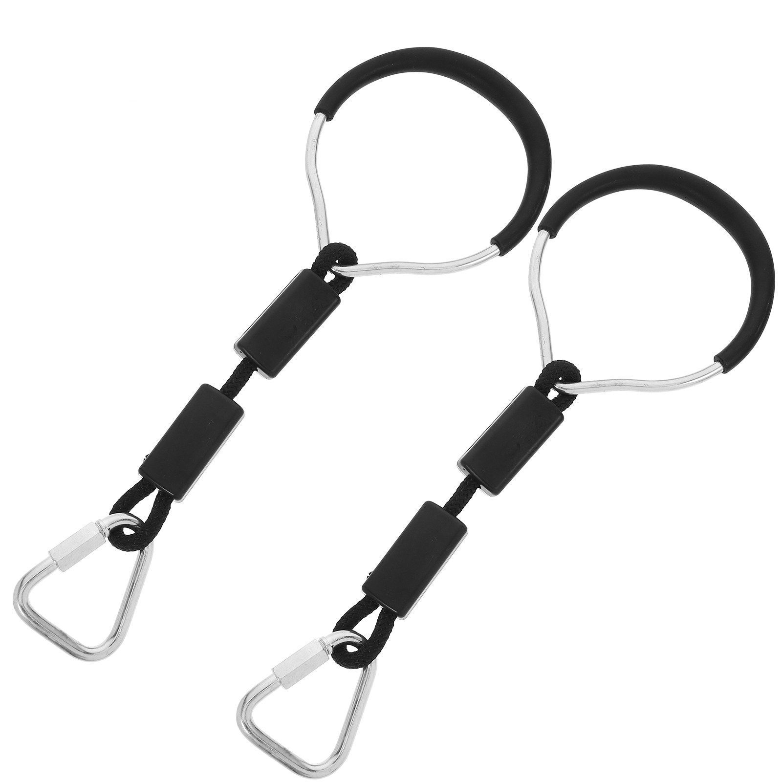 Kids Outdoor Ninja - 2Pcs Colorful Kids Gymnastic Rings Heavy