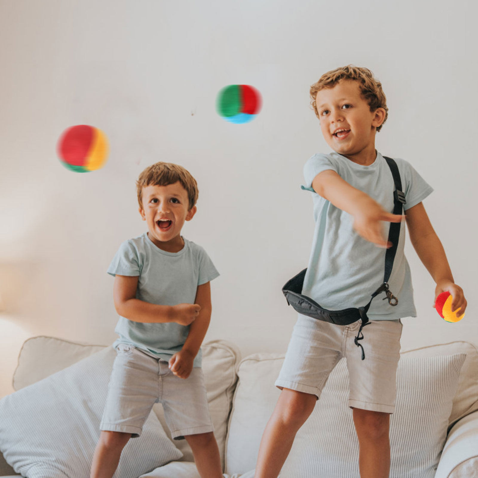 Kids Outdoor Bean Bag - 10Pcs Pumpkin Sandbag Cloth Outdoor Toss