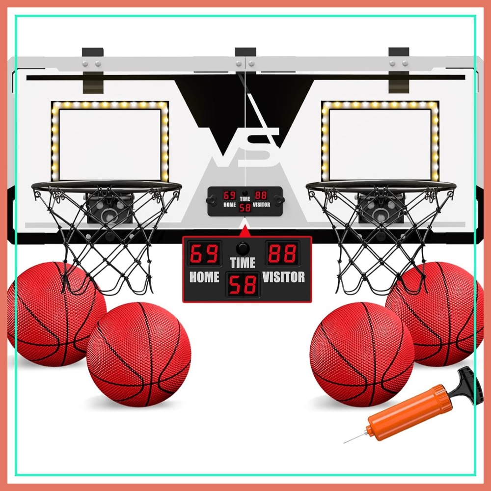 Kids Outdoor Pool - 2 Player Basketball Game, Dual Shot