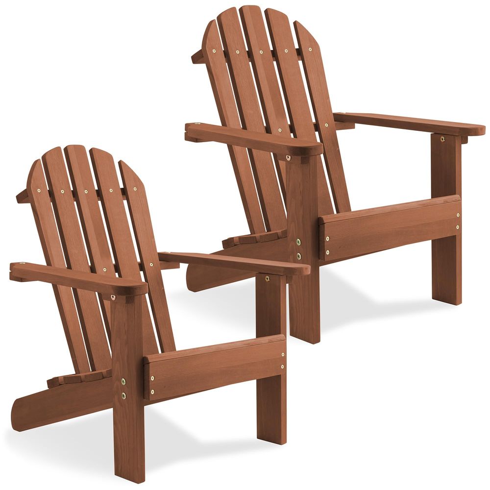 Kids Outdoor Adirondack Chair - Childrens Adirondack Chairs, Set of 2