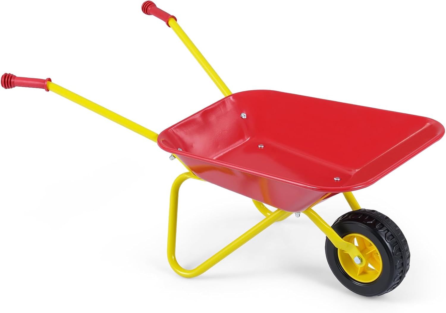 Kids Outdoor Yard Equipment - Kids Wheelbarrow, Children’s Garden Cart with