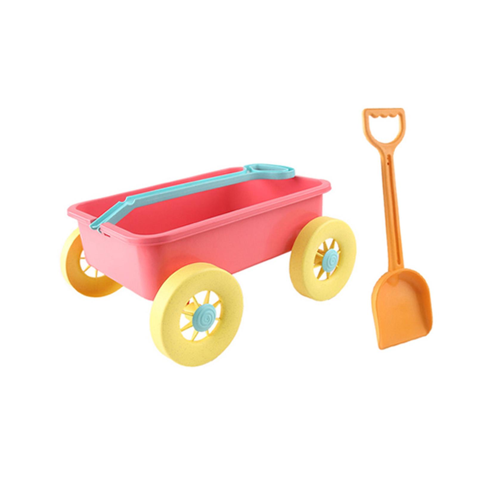 Kids Outdoor Wagon - Pretend Play Wagon Toy Garden Wagon
