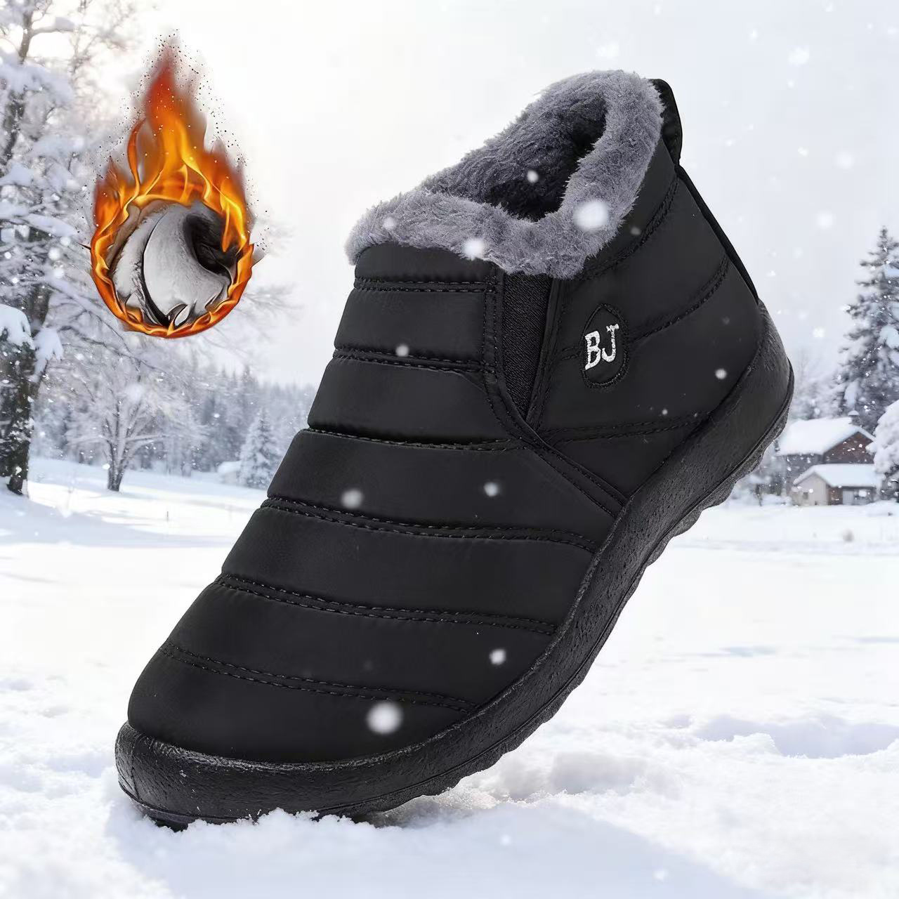 Kids Outdoor Shoes - Warm Snow Boots for Women Men