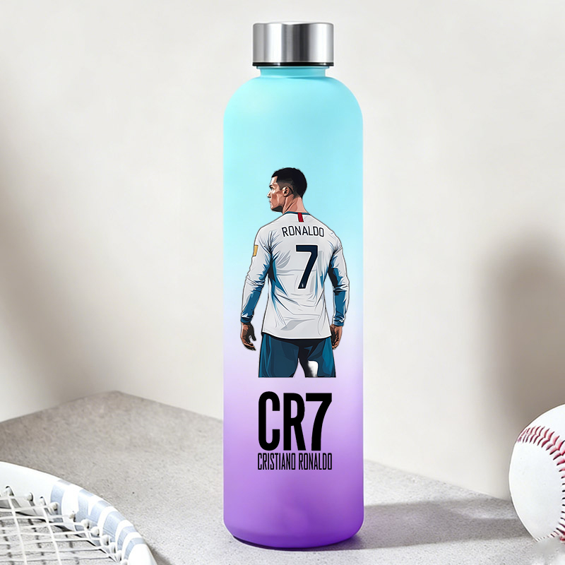 Kids Outdoor Kitchen - 900ML CR7 Water Bottles Casual Football