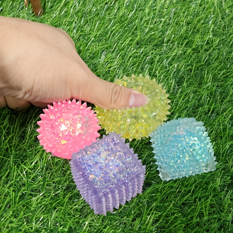 Kids Outdoor Easter Toys - 3D Maltose Geometric Cube Squishy Toy,