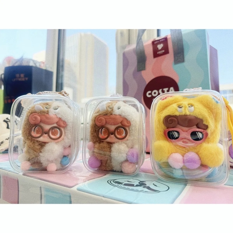 Q Kids Outdoor - 10cm Transparent Outdoor Doll Bag For