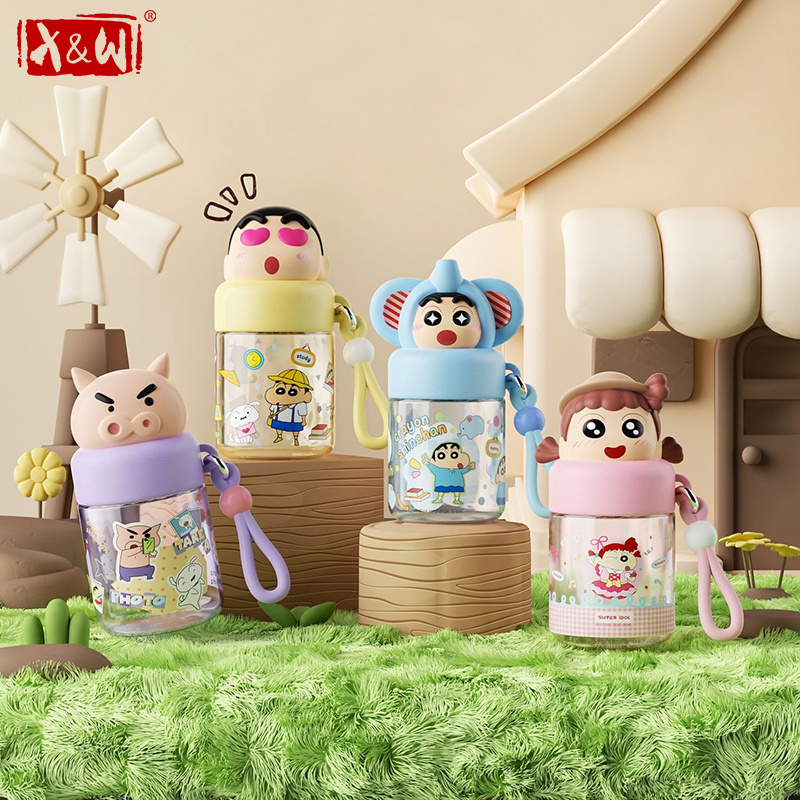 Kids Outdoor Wagon - X&W 290ML Mini Water Bottle Crayon