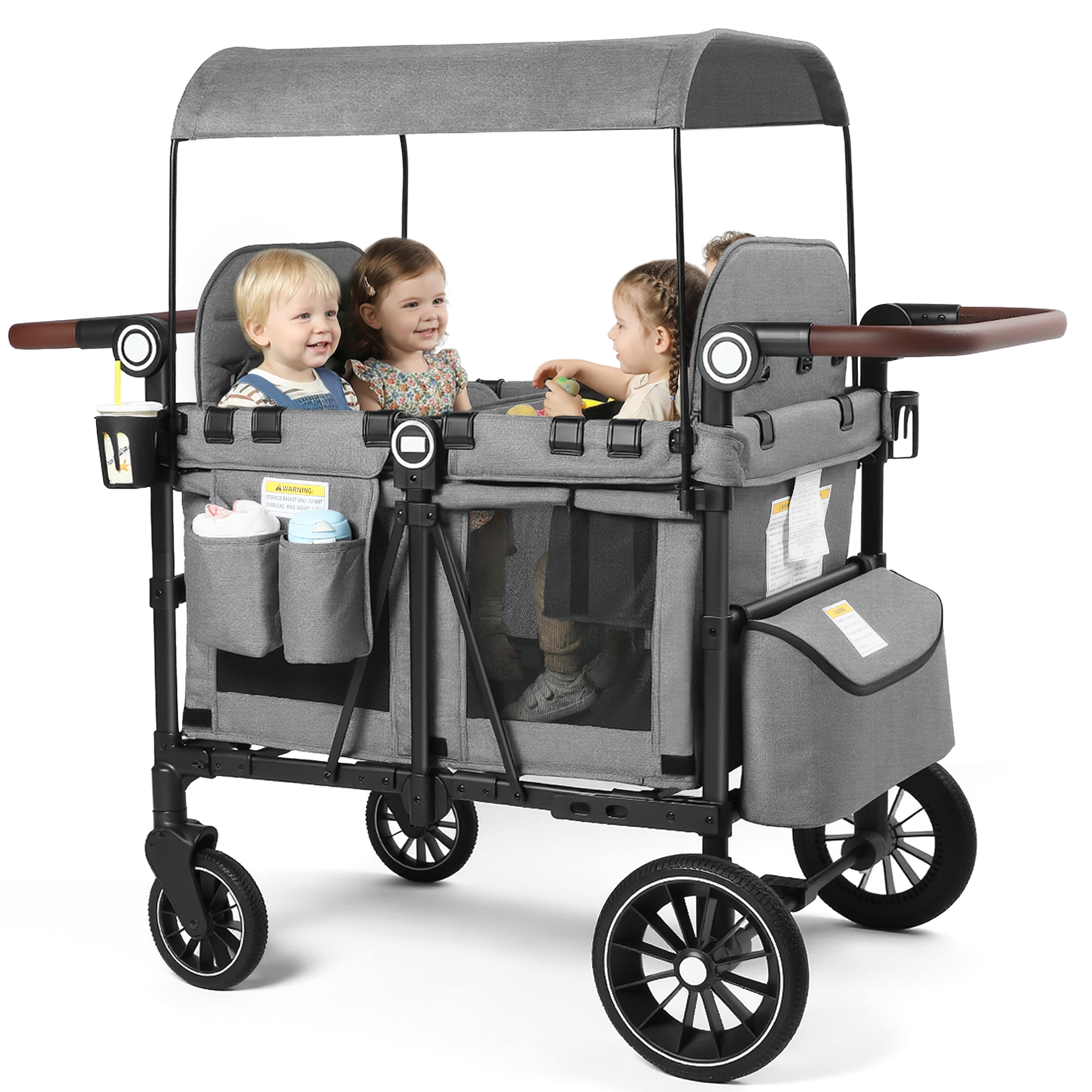 Kids Outdoor Wagon - Kinder King Wagon Stroller for 2
