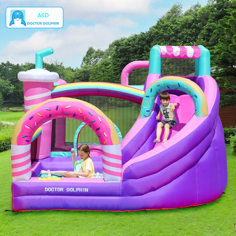 Kids Outdoor Bounce House - Candy House Inflatable Bounce House, Small