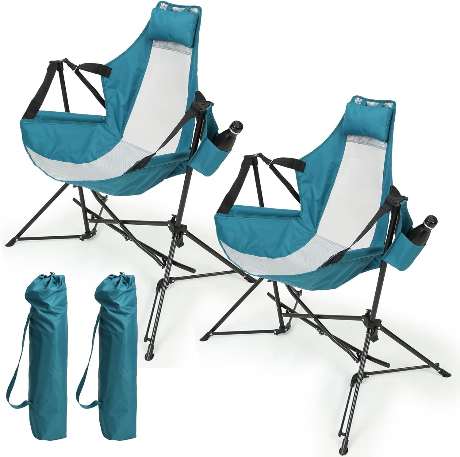 Kids Outdoor Yard Equipment - Car with Swing Set Backyard Outdoor