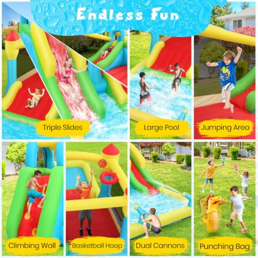 Outdoor/Indoor inflatable wate – Kids Outdoor Bounce House Bewertung und Preis