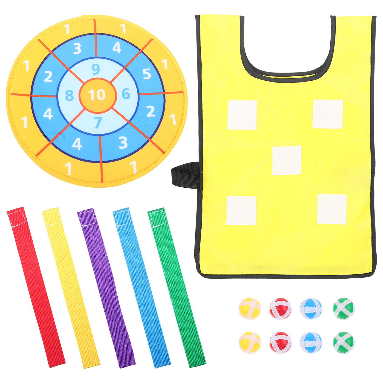 1Set Sticky Ball Vest Kit Cart – Kids Outdoor Vest Bewertung und Preis