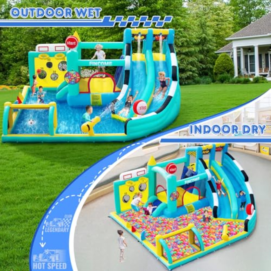 Outdoor indoor inflatable boun – Kids Outdoor Bounce House Bewertung und Preis