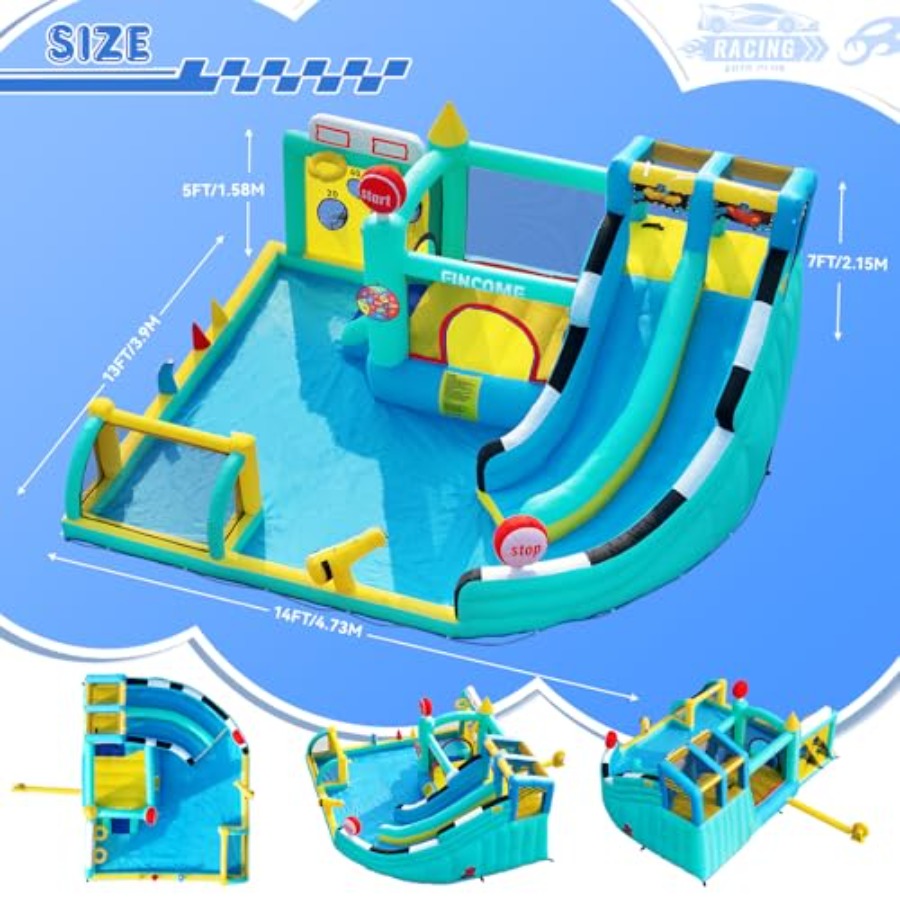 Outdoor indoor inflatable boun – Kids Outdoor Bounce House Bewertung und Preis