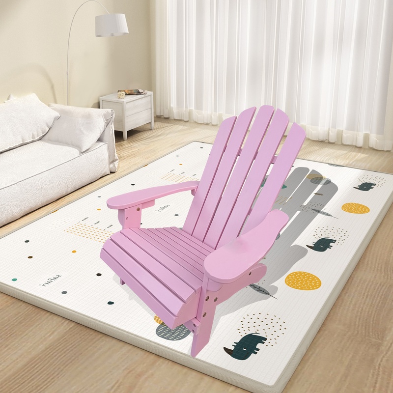 Pink Indoor Outdoor Wood Adiro – Kids Outdoor Adirondack Chair Bewertung und Preis
