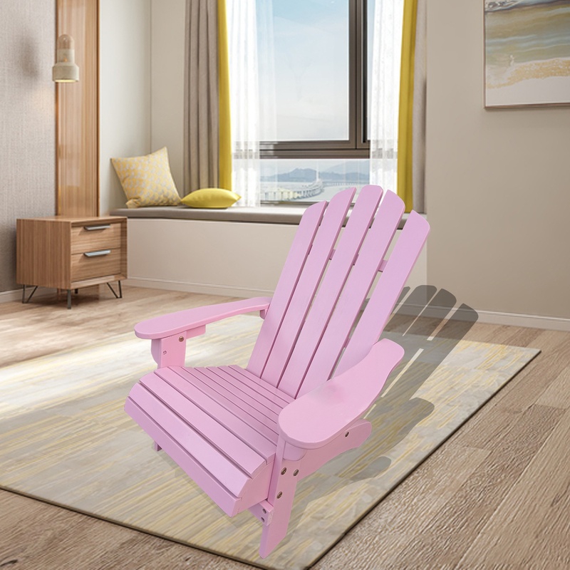 Pink Indoor Outdoor Wood Adiro – Kids Outdoor Adirondack Chair Bewertung und Preis
