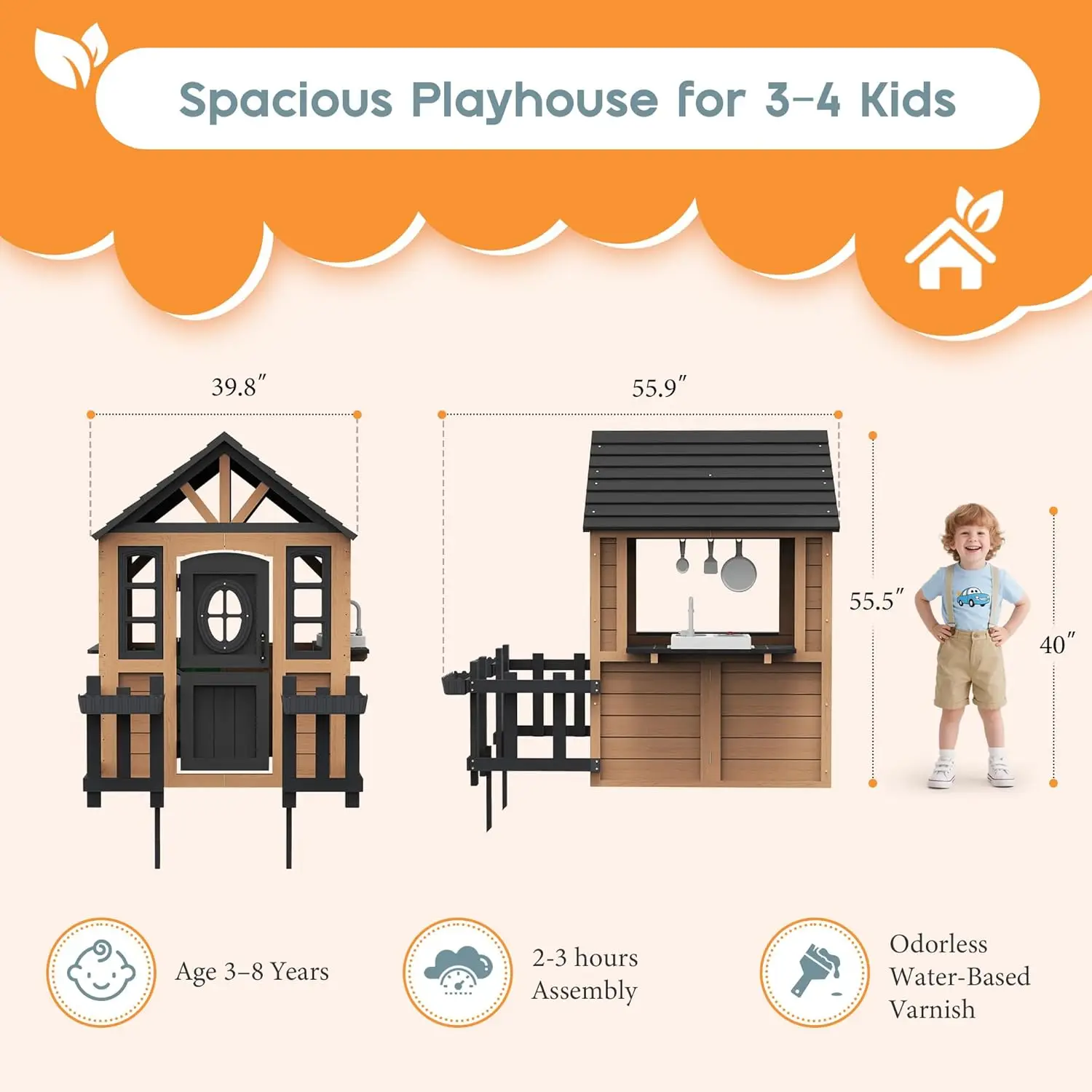 Albott Kids Outdoor Wooden Pla – Kids Outdoor Kitchen Bewertung und Preis