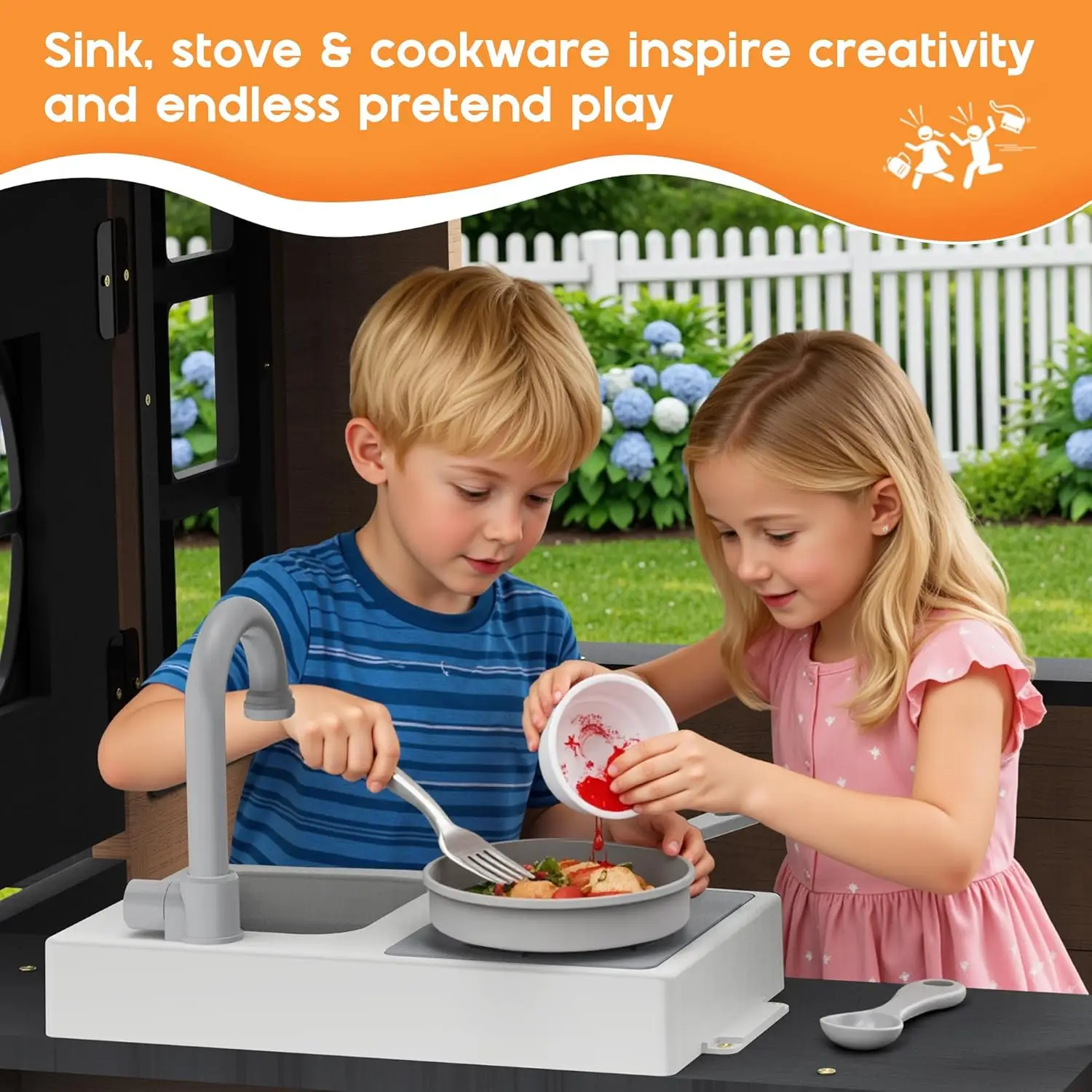 Albott Kids Outdoor Wooden Pla – Kids Outdoor Kitchen Bewertung und Preis
