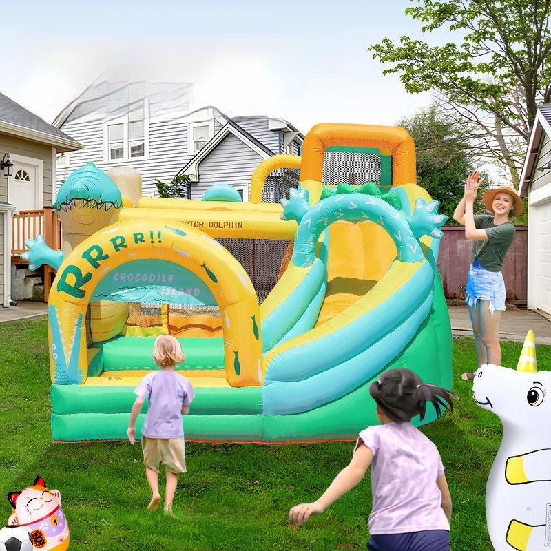Dinosaur Inflatable Bounce Hou – Kids Outdoor Bounce House Bewertung und Preis