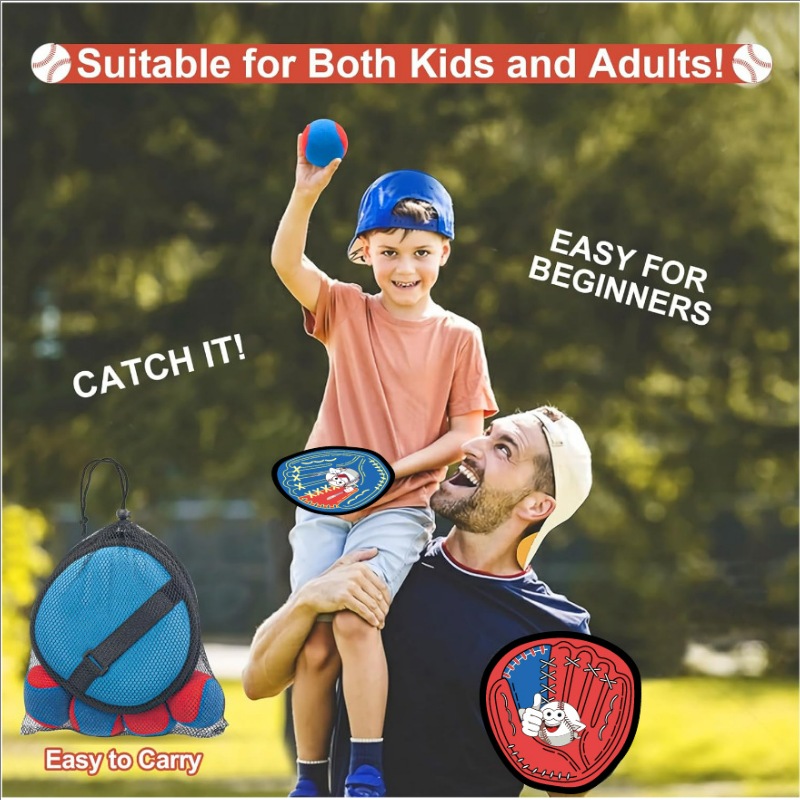 Toss and Catch Ball Set Outdoo – Kids Outdoor Easter Toys Bewertung und Preis