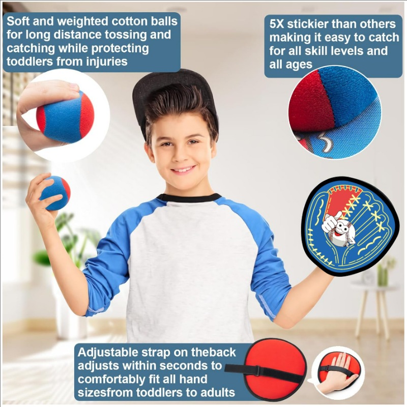 Toss and Catch Ball Set Outdoo – Kids Outdoor Easter Toys Bewertung und Preis