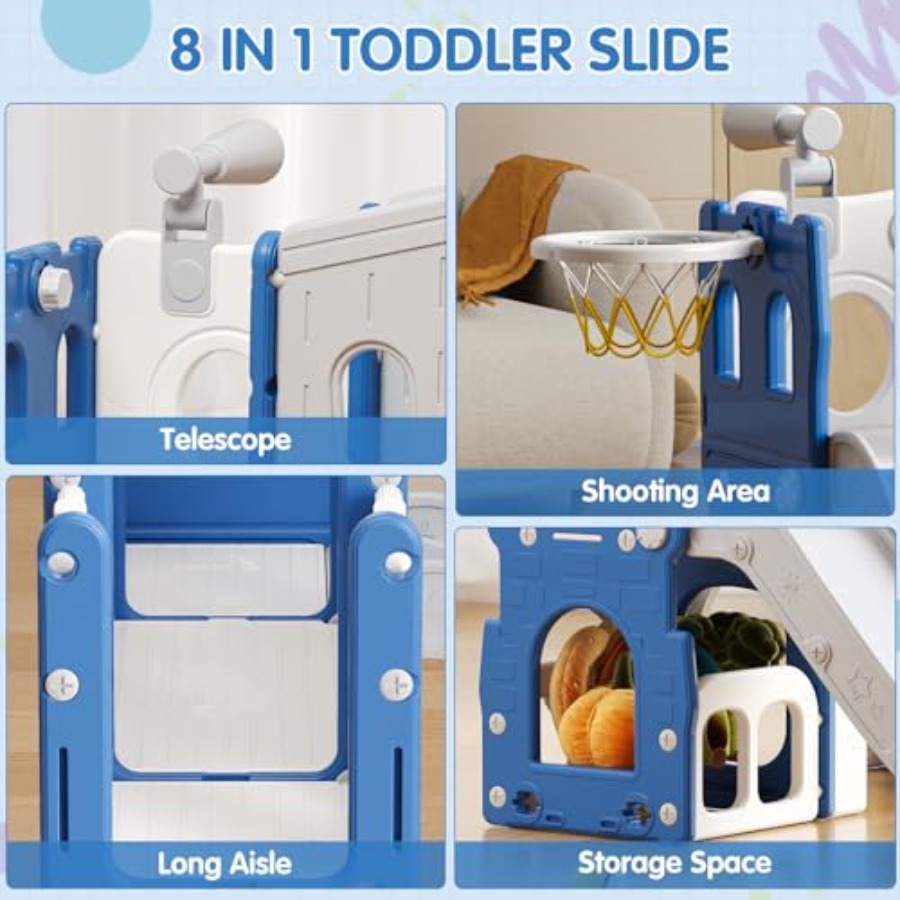 8 in 1 Toddler Slide Set Kid S – Kids Outdoor Climber Bewertung und Preis