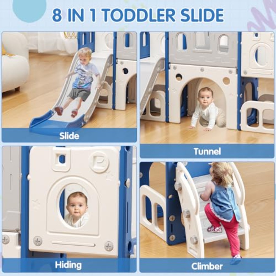 8 in 1 Toddler Slide Set Kid S – Kids Outdoor Climber Bewertung und Preis
