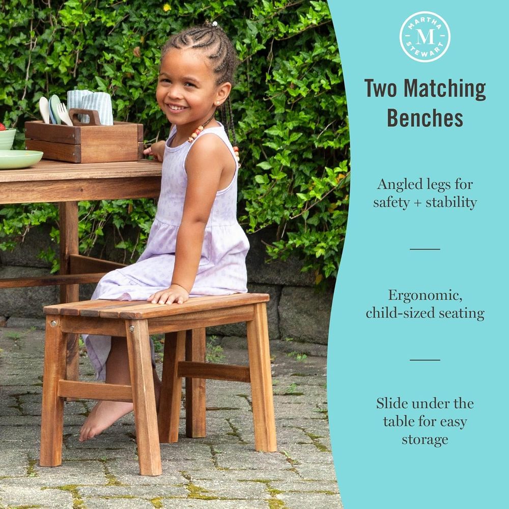 Kids Outdoor Crat Table and 2  – Kids Outdoor Table Bewertung und Preis