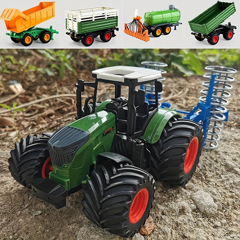 1:24 Inertial Farm Tractor wit – Kids Outdoor Park Bewertung und Preis