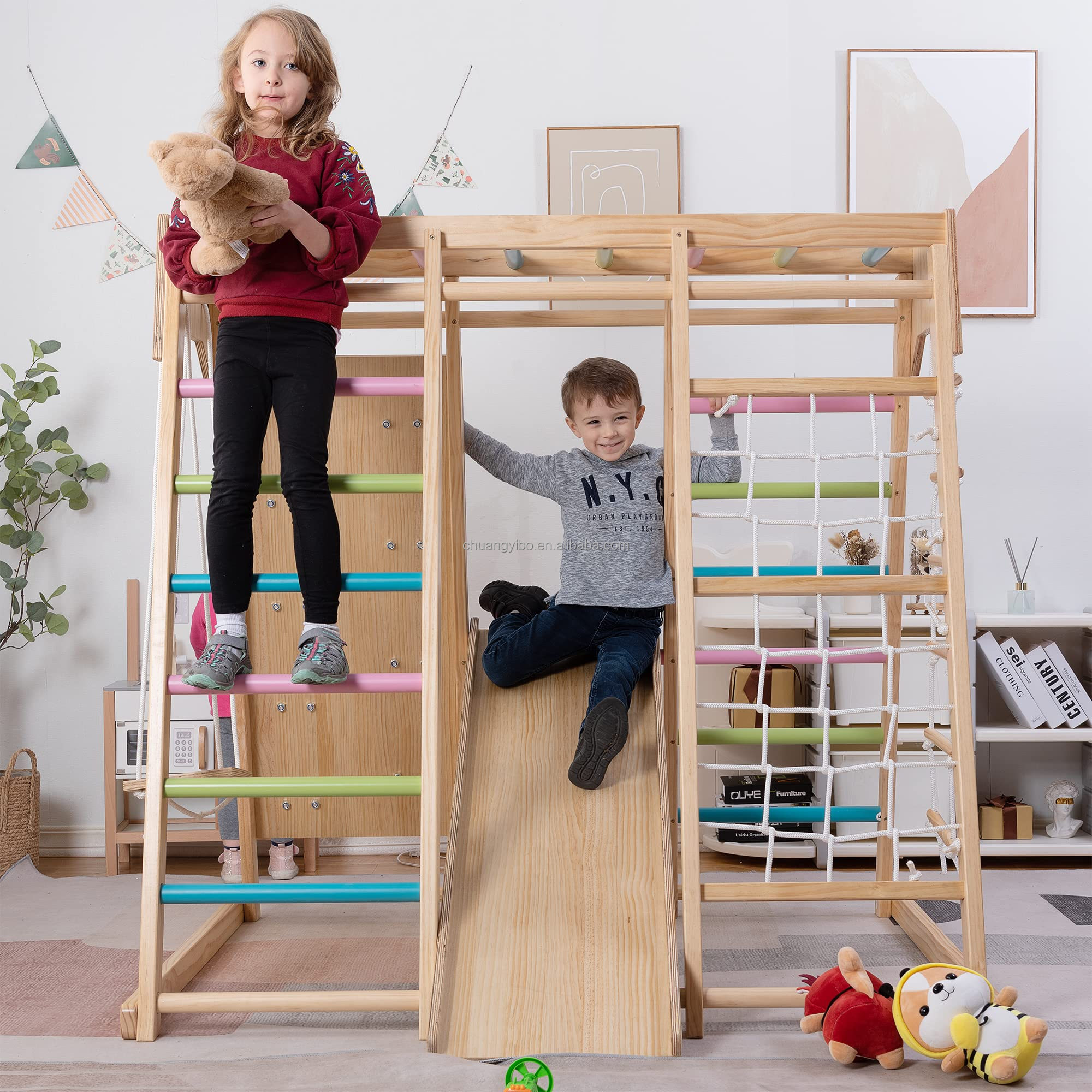 Climbing Walls Amusement Park  – Kids Outdoor Park Bewertung und Preis