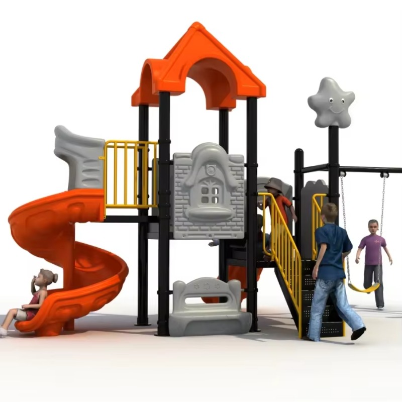 Outdoor Steel Plastic Swing Se – Kids Outdoor Swing Set Bewertung und Preis