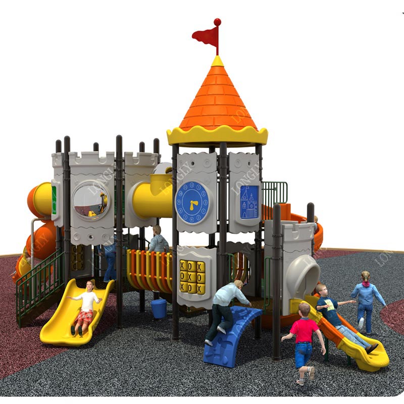 Castle Style Kids Slide for Ou – Kids Outdoor Park Bewertung und Preis