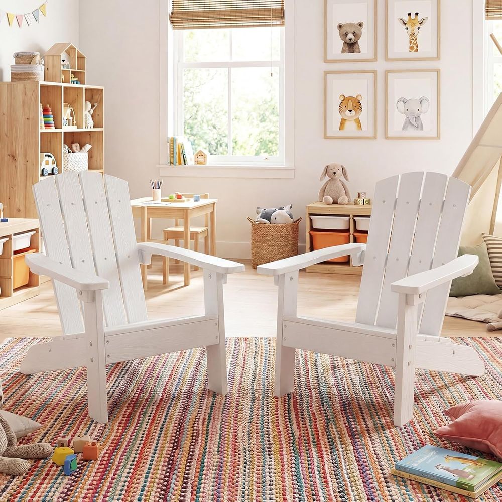 Kids Adirondack Chair, All-Wea – Kids Outdoor Adirondack Chair Bewertung und Preis
