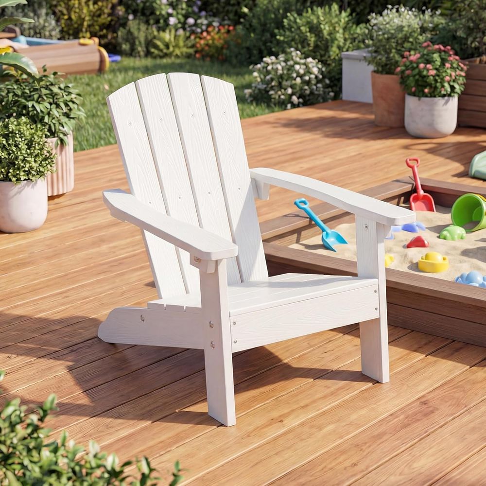 Kids Adirondack Chair, All-Wea – Kids Outdoor Adirondack Chair Bewertung und Preis