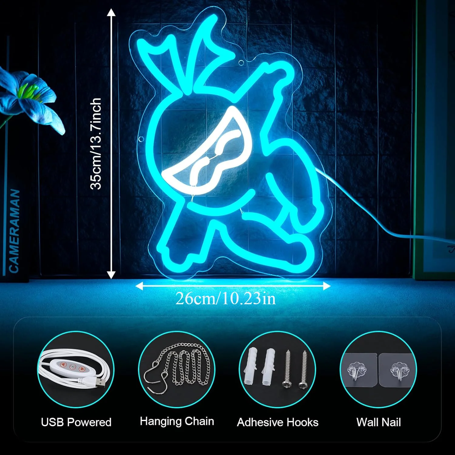 Ninja Neon Sign LED Neon Sign  – Kids Outdoor Ninja Bewertung und Preis