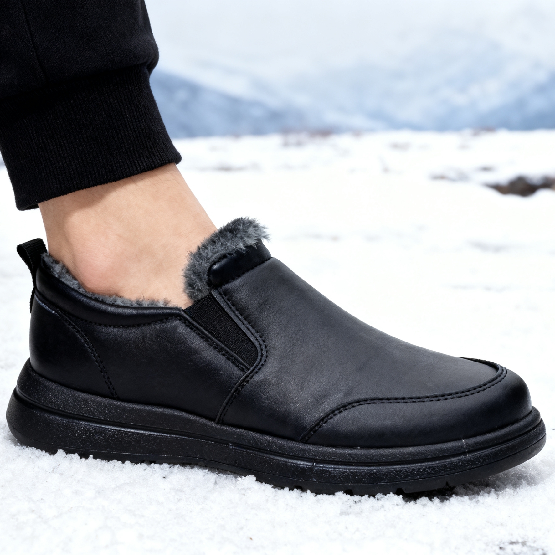 Men's Faux Fur Lined Winter An – Kids Outdoor Shoes Bewertung und Preis