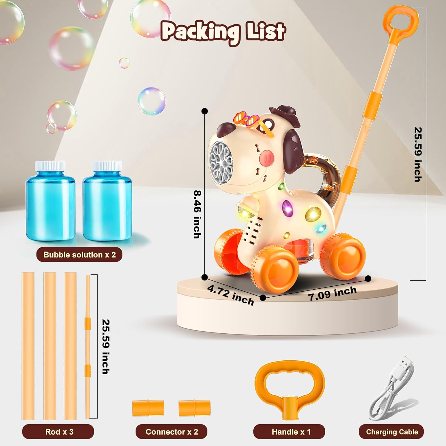 Bubble Machine for Toddlers 1- – Kids Outdoor Easter Toys Bewertung und Preis