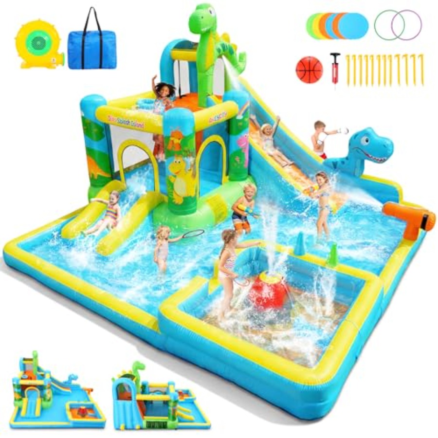 Outdoor backyard inflatable wa – Kids Outdoor Bounce House Bewertung und Preis