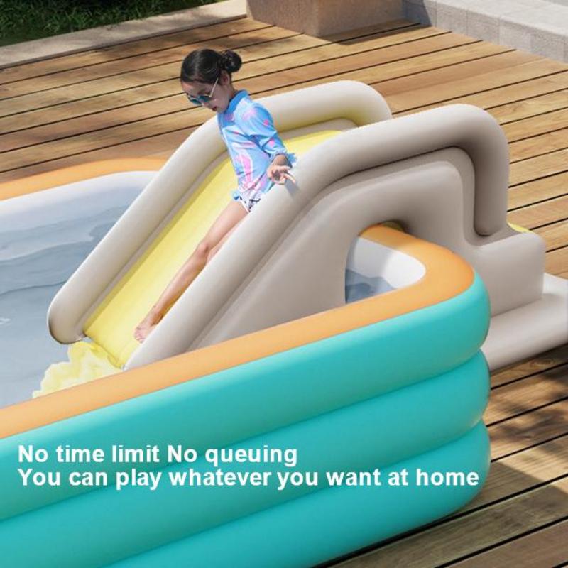 Inflatable Water Slide Kids Sw – Kids Outdoor Pool Bewertung und Preis