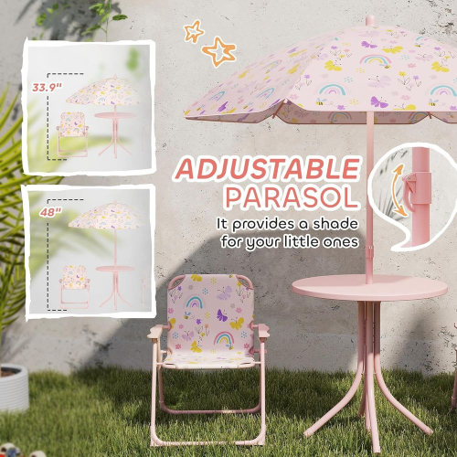 Kids Picnic Table and Chair Se – Kids Outdoor Table And Chair Set Bewertung und Preis