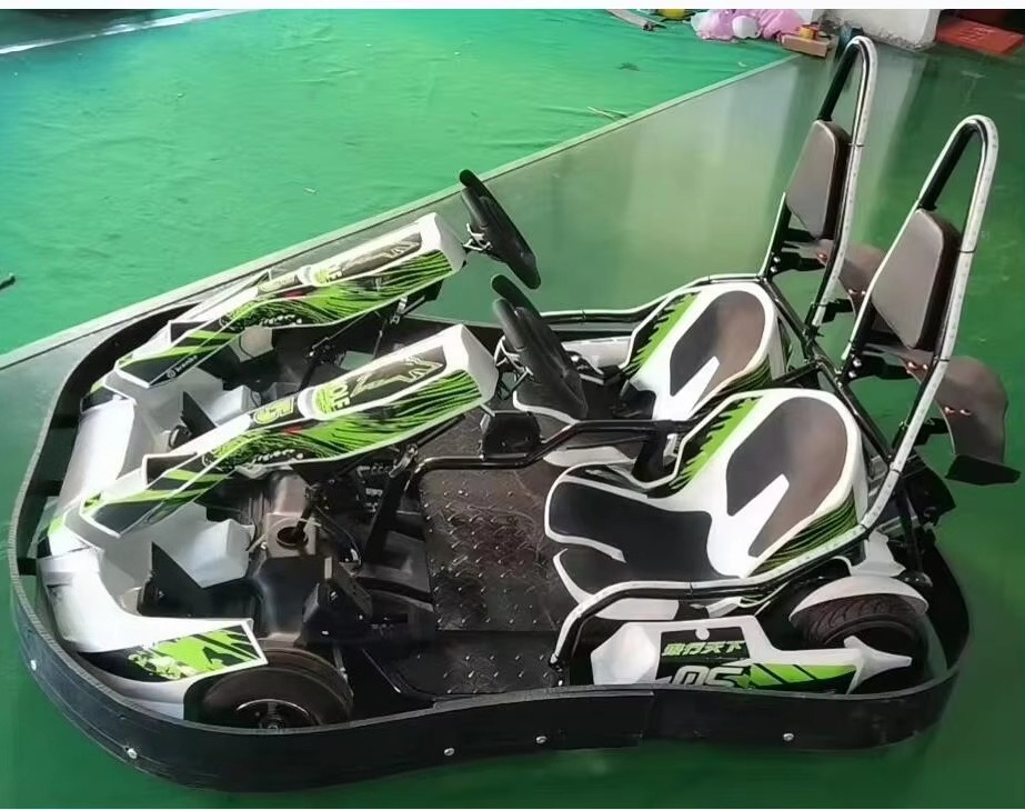 Dual-Seated Electc Racing Kart – Kids Outdoor Karting Bewertung und Preis