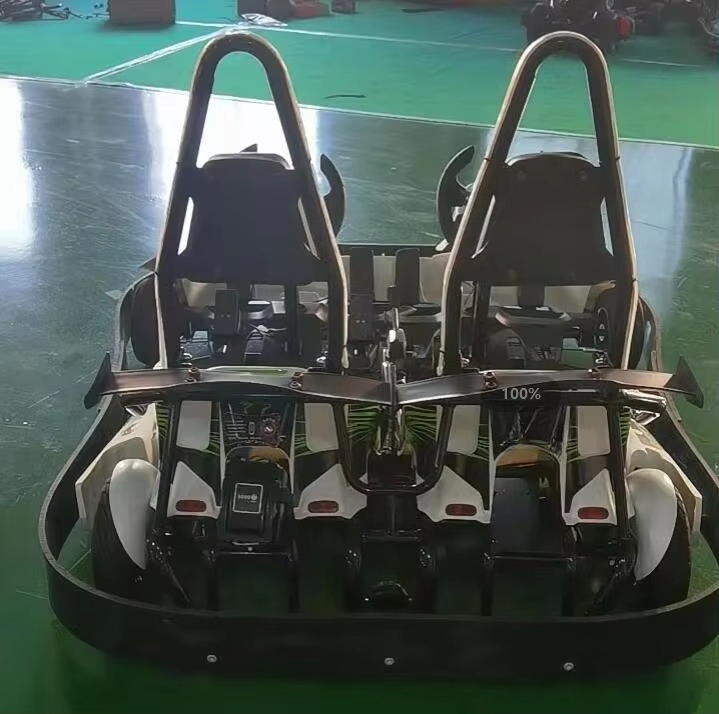 Dual-Seated Electc Racing Kart – Kids Outdoor Karting Bewertung und Preis