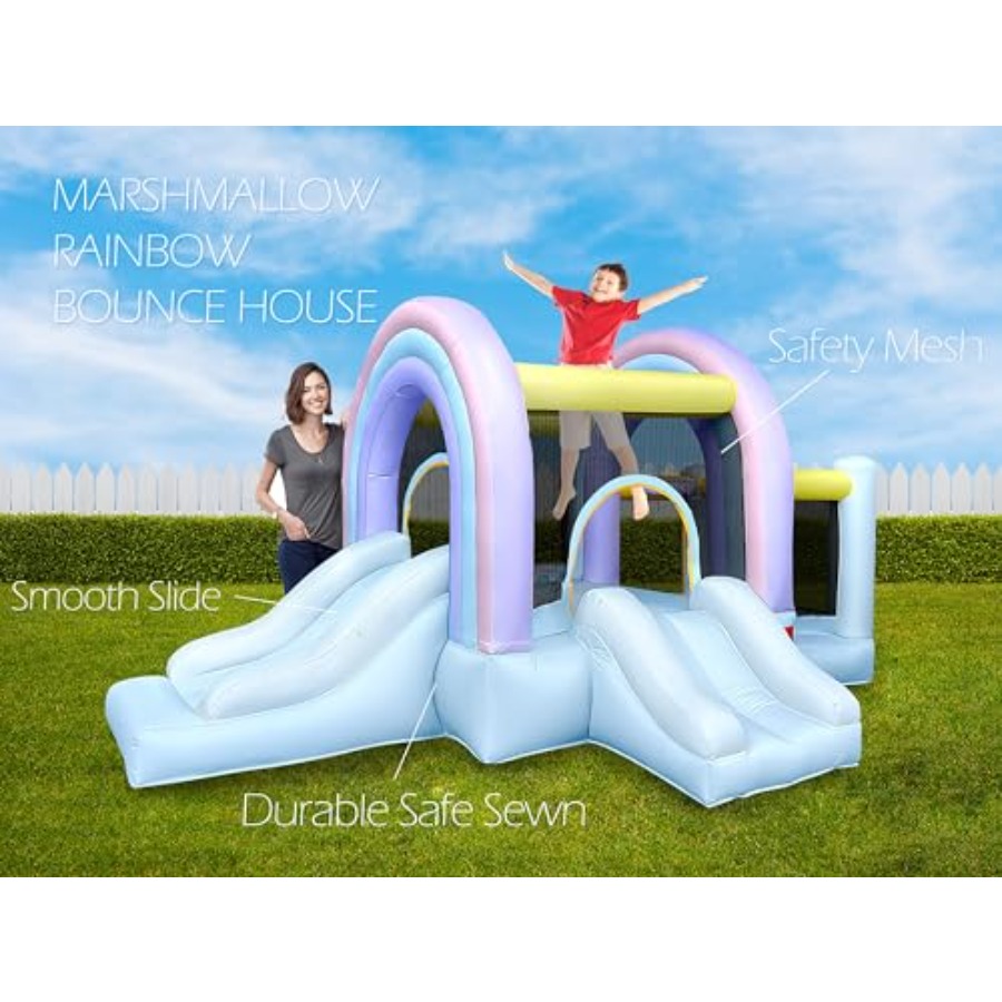 Bounce House for Kids,Marshmal – Kids Outdoor Playhouse B&Q Bewertung und Preis