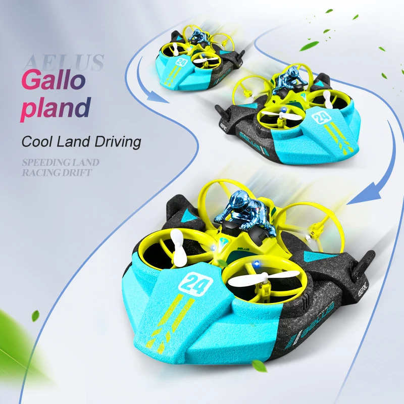 3-in-1 Land Air Sea RC Aircraf – Kids Outdoor Quad Bewertung und Preis