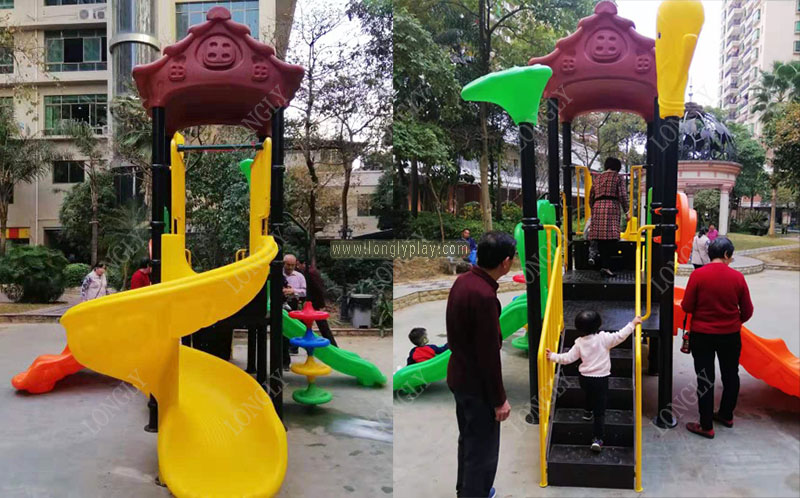 Outdoor Playground Plastic Sli – Kids Outdoor Park Bewertung und Preis