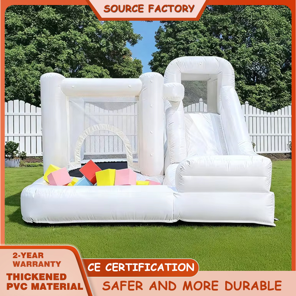 PVC Inflatable White Bounce Ho – Kids Outdoor Bounce House Bewertung und Preis